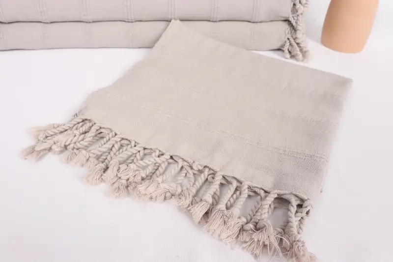 Organic Towel, Turkish Hand Towel, Kitchen Towel, 44x22 Cotton Stonewashed Towel, Travel Towel, Wedding Favors, Hand Size Towels, Best Wedding Gift - 5