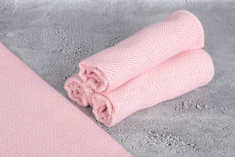 36x18 Cotton Zigzag Diamond Towel, Bathroom Towels, Personalized Kitchen Towel, Gym Towel, Boyfriend Gift, Personalized Dish Towel, Personalize Gift - 8