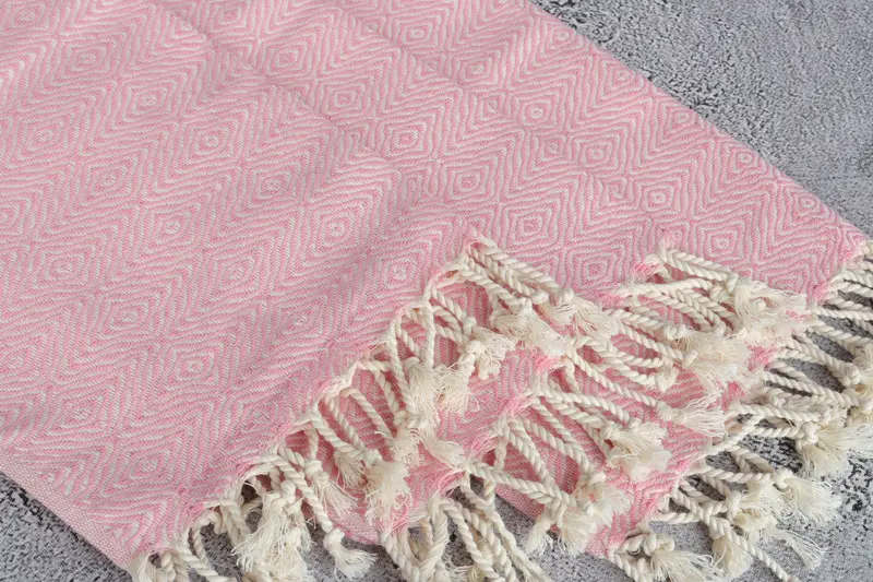36x18 Cotton Zigzag Diamond Towel, Bathroom Towels, Personalized Kitchen Towel, Gym Towel, Boyfriend Gift, Personalized Dish Towel, Personalize Gift - 5