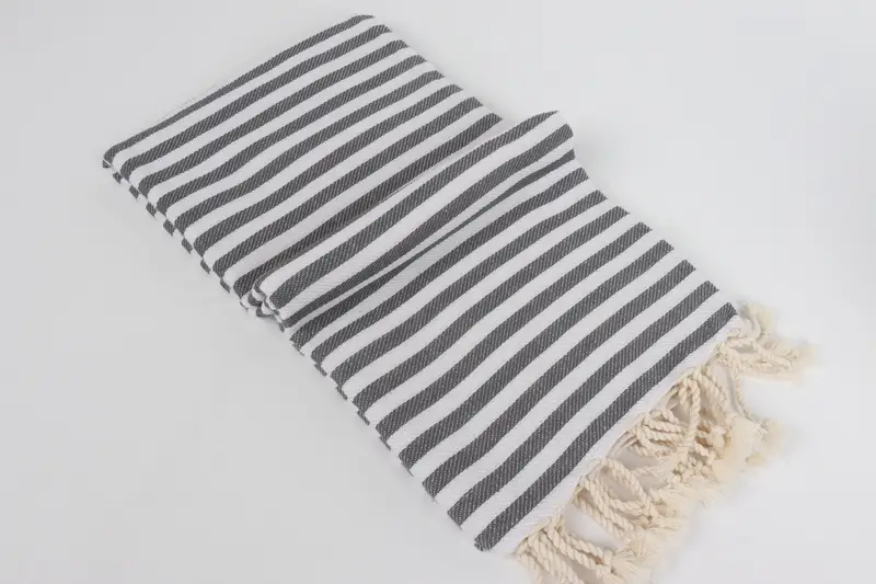 Bridal Party Gifts, Personalized Wedding Gift, Lightweight towel, Fouta towel, Arizona Bachelorette Party Favors, 70x40 Cotton Striped Towel - 6