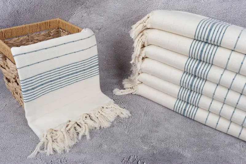 70x40 Cotton Striped Towel, Home Decor Gifts, Beach Towel Bulk, Bachelorette Party Items, Gift For Mom, Bachelorette Party Gifts Bridesmaids - 3