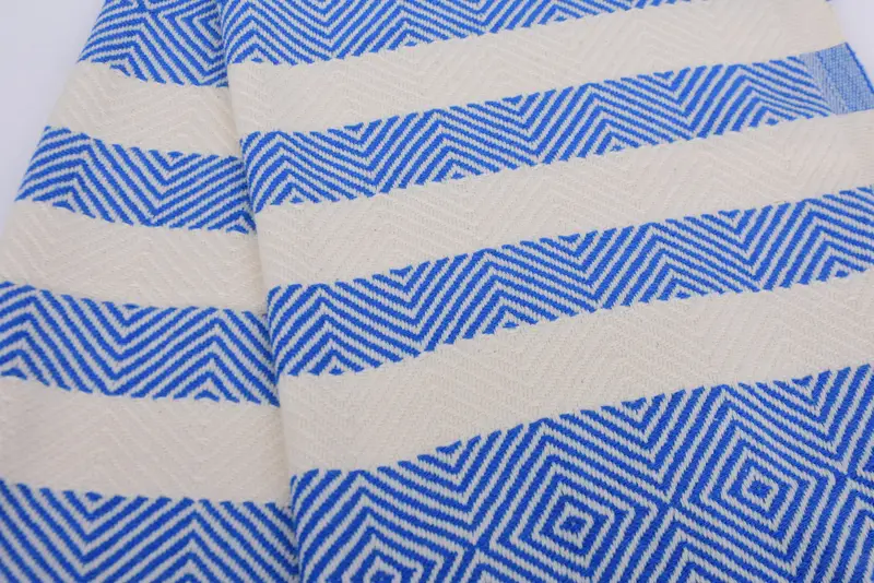 Turkish Tea Towel, Wedding Favors, Beach Theme Wedding Gift, Summer Gift, Bridesmaid Gifts, 32x20 Cotton Diamond Towel, Bachelorette Favor - 3