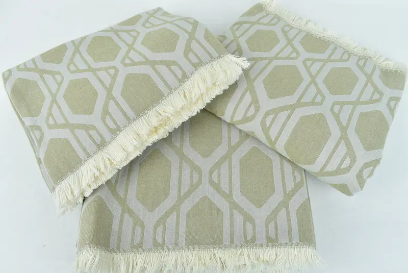 Turkish Blanket, Custom Wedding Gifts, Bachelorette Party Favors, 92x76 Cotton Patterned Towel, Bridesmaid Gifts Personalized, Turkish Blanket Queen - 7