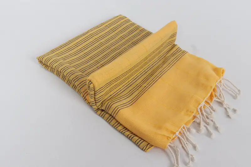 Best Friend Christmas Gift, 70x40 Cotton Striped Towel, Custom Gift, Hammam towel, Personalized Gift, Turkish Towel Personalized, Monogram Towels - 10