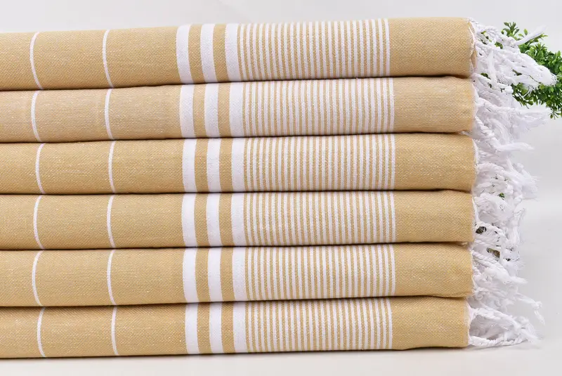 40x24 Cotton Striped Towel, Gift For Her, Xmas Gifts, Small Bath Towels, Bridesmaid Gifts Personalized, Personalized Hand Towel, Monogram Hand Towel - 3
