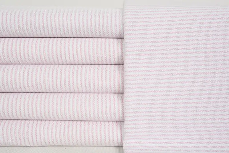 Personalized Bridesmaid Gift, Cotton towel, Lightweight Turkish towel, 70x40 Cotton Striped Towel, Wedding Day Gift For Bride, Kids Beach Towel - 1