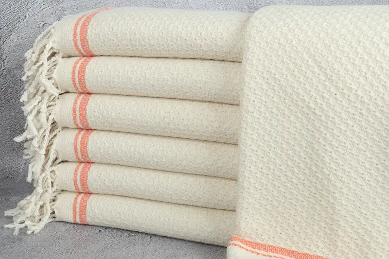 Lightweight Turkish towel, 68x36 Cotton Striped Towel, Wedding Favors, Pool Towels, Organic Beach Towel, Monogram Turkish Towel, Embroidery Towels - 1