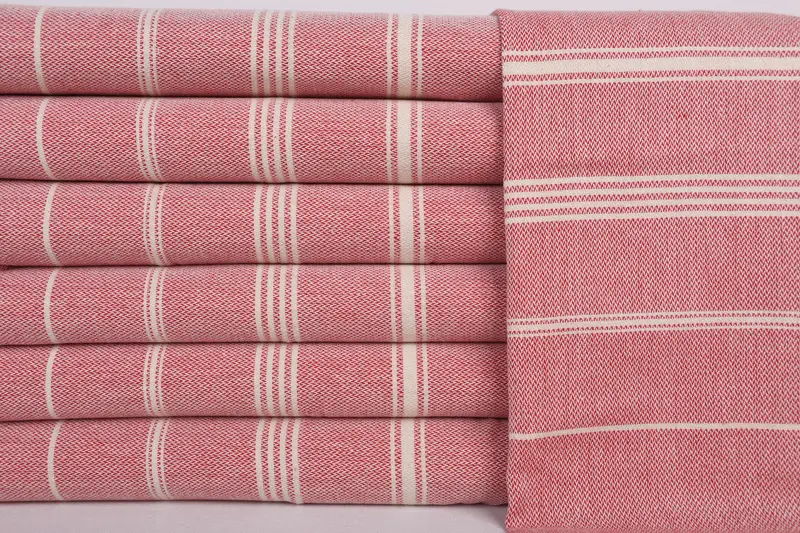 38x24 Toalla a rayas de algodón, favores de despedida de soltera, toalla de mano con monograma, toalla de toalla turca, regalos de soltero, toalla de cocina personalizada - 1