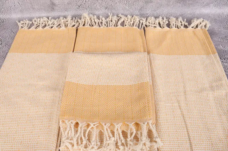Wedding Gift, Personalized Kitchen Towel, 36x18 Cotton Diamond Towel, Monogram Kitchen Towel, Organic Towel, Decorative Towel, Wedding Shower Gift - 4