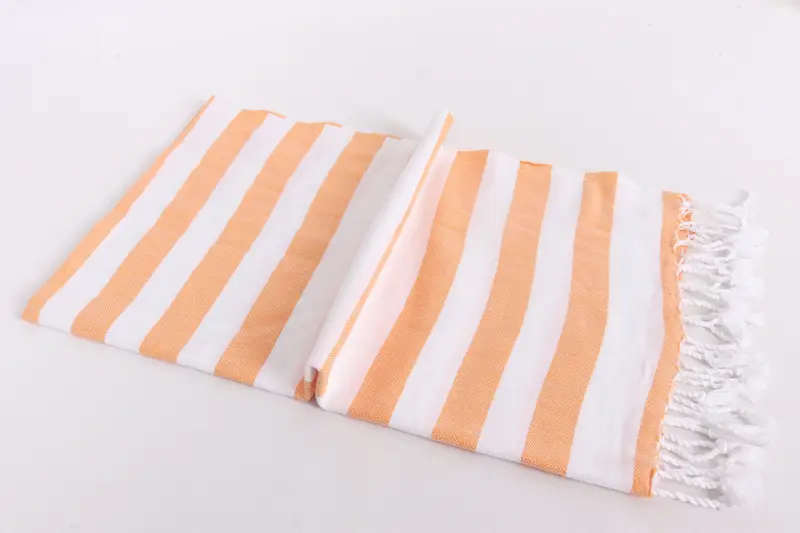 Custom Hand Towel, Personalized Dish Towel, 44x20 Cotton Striped Towel, Personalized Home Gift Wedding, Bathroom Towels, Embroidery Towels - 5