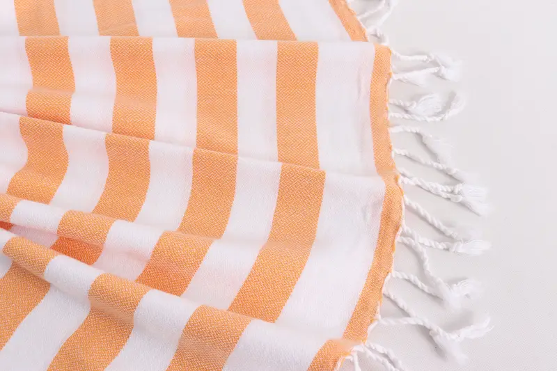 Custom Hand Towel, Personalized Dish Towel, 44x20 Cotton Striped Towel, Personalized Home Gift Wedding, Bathroom Towels, Embroidery Towels - 7
