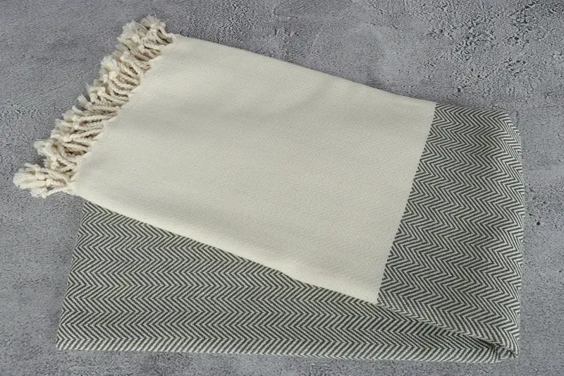 Best Friend Gift, Travel Towel, 70x36 Cotton Zig zag Towel, Custom Beach Towels, Monogram Beach Towel, Kids Beach Towel, Spa Gift, Turkish Towel USA - 6