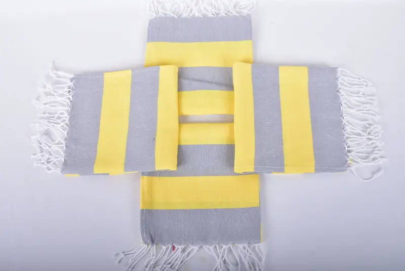 Xmas Gifts, Kitchen Towel, Personalized Hand Towel, Travel Towel, Gym Towel, 40x18 Cotton Striped Towel, Monogram Kitchen Towel, Wedding Gifts Towel - 6