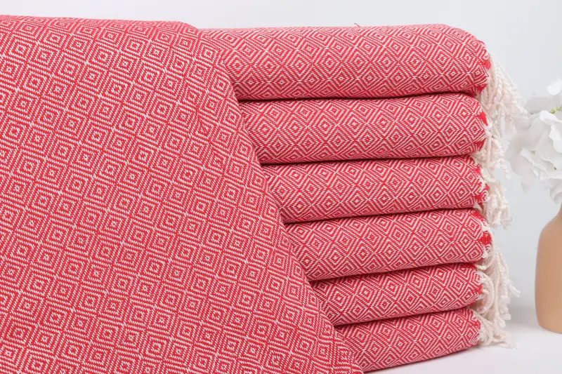 Luxury Turkish peshtemal beach towel, Bride Gift, 70x38 Cotton Diamond Towel, Organic towel, Bachelorette Gifts, Wedding Gift, Organic Towel - 1