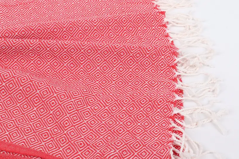 Luxury Turkish peshtemal beach towel, Bride Gift, 70x38 Cotton Diamond Towel, Organic towel, Bachelorette Gifts, Wedding Gift, Organic Towel - 8