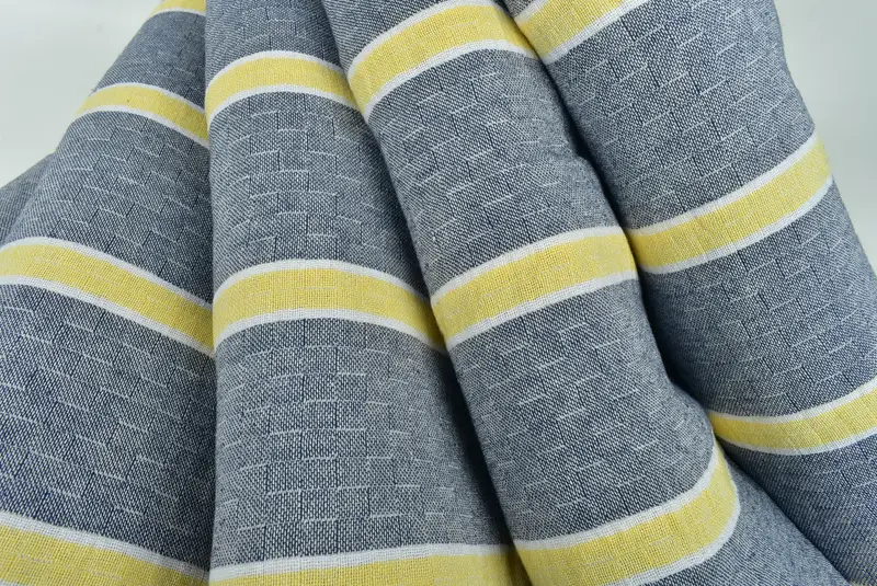 Housewarming Gift, Woven Throw Blanket, Gift For Bride, Turkish Blanket Queen, Family Gift Basket, Custom Wedding Gifts, 96x84 Cotton Striped Towel - 5