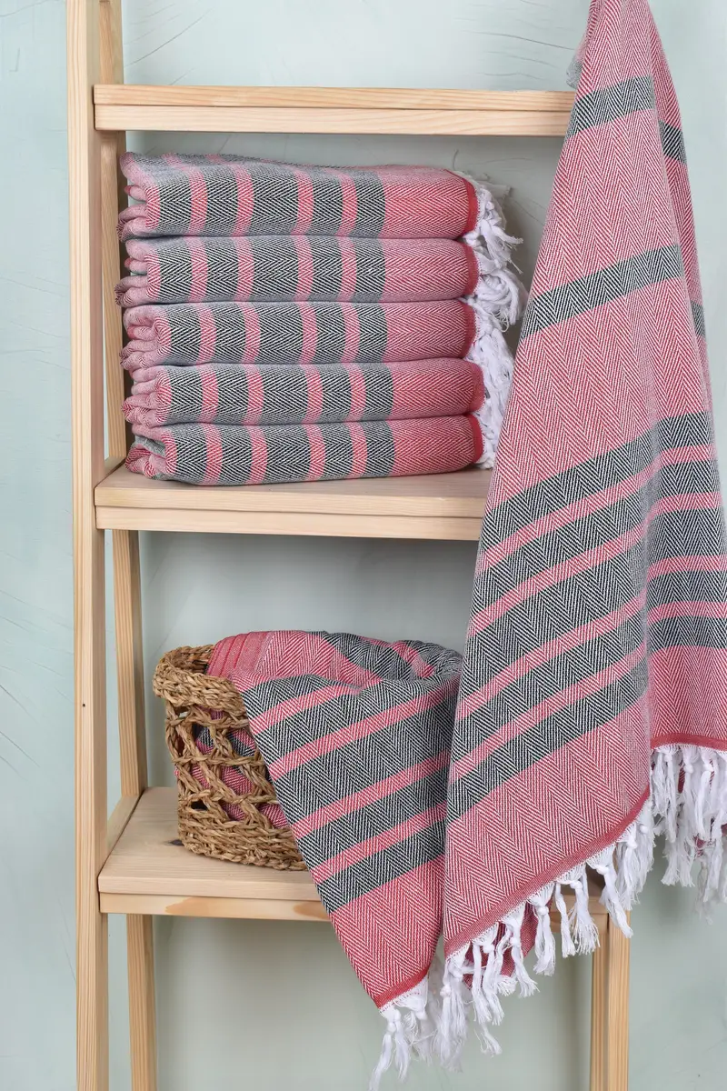 Custom Wedding Towel, Wedding Shower Gift, Wedding Gifts Towel, Gifts For Him, Gym Towel, 68x36 Cotton Chevron Towel, Custom Beach Towel - 3