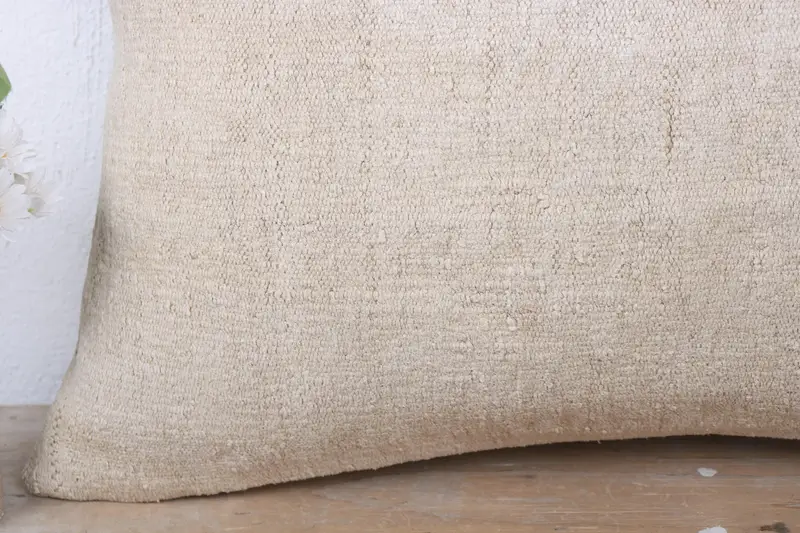 Boho Yastığı, Vintage Kilim atma yastığı, retro yastık kılıfı, antika yastık, yastık, kanepe yastık sham, 16x24 beyaz yastık kapağı, etnik yastık kutusu - 3