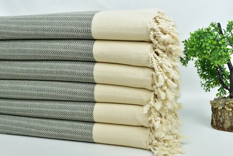 Soft towel, Personalized Towel Gift, Yoga Towel, Turkish towel, Gift For Her, 68x36 Cotton Palm Design Towel, Bachelorette Towel, Halloween Gifts - 3