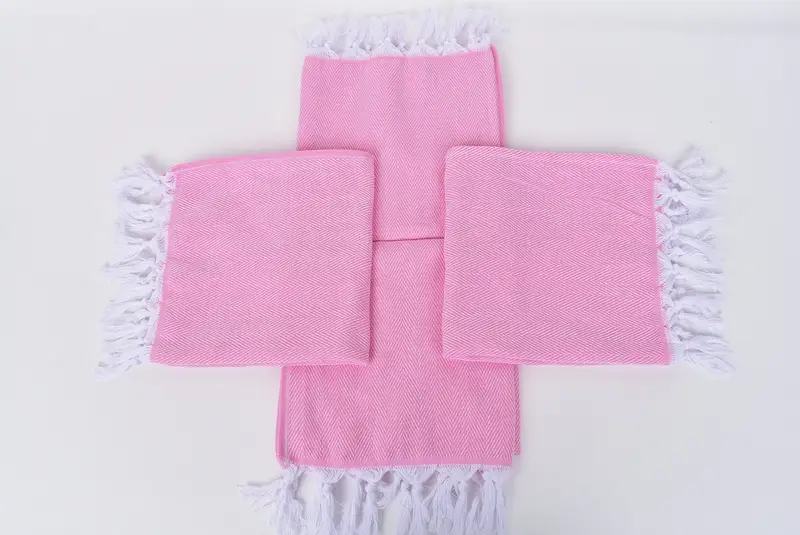 Personalisiertes Küchentuch, Hochzeit für Gunst, personalisiertes Handtuch, 36x18 Baumwoll -Fischgrätenhandtuch, Spa -Handtuch, Küchentuch, Hauswarming Geschenk - 6