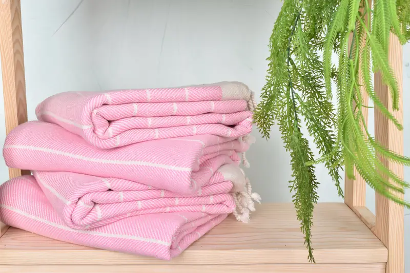 Gym Towel, Luxury Turkish Bath Towel, Peshtemal Towel, 70x40 Cotton Herringbone Towel, Bath towel, Valentines Day Gift For Him, Sand-resistant towel - 7