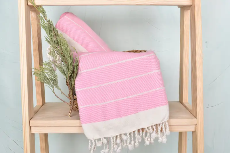 Gym Towel, Luxury Turkish Bath Towel, Peshtemal Towel, 70x40 Cotton Herringbone Towel, Bath towel, Valentines Day Gift For Him, Sand-resistant towel - 4
