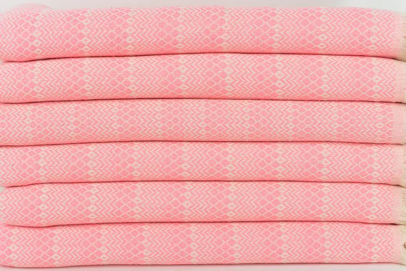 Turkish bath towel, Organic Cotton Towel, Monogram Towels, Bridesmaid Towel, Customized Towels, Luxury towel, Thin towel, 70x38 Cotton Diamond Towel - 2