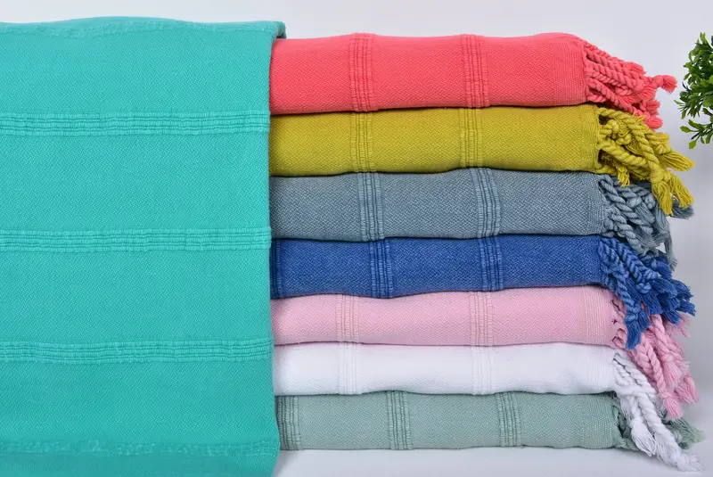 Peshtemal Towel, 70x40 Cotton Stonewashed Towel, Thin towel, Personalized Beach Towel, Bridesmaid Proposal Gift, Turkish Beach Towel Personalized - 1