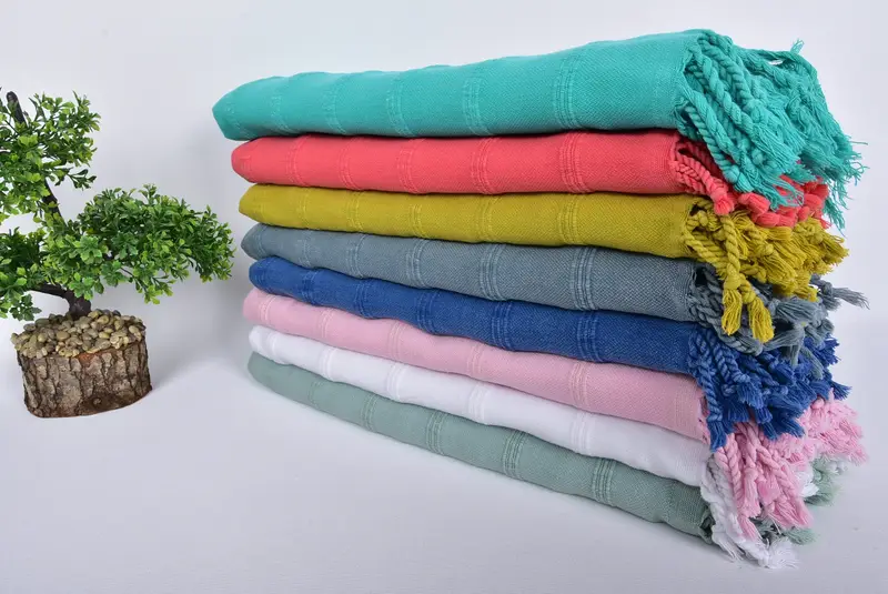 Peshtemal Towel, 70x40 Cotton Stonewashed Towel, Thin towel, Personalized Beach Towel, Bridesmaid Proposal Gift, Turkish Beach Towel Personalized - 3
