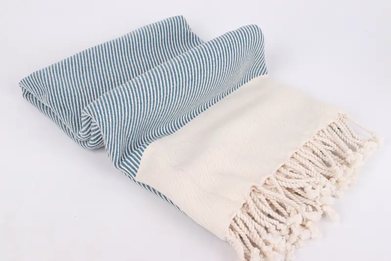 70x40 Cotton Striped Towel, Housewarming Gift, Beach Towel Bulk, Beach Size Towel, Custom Wedding Gifts, Embroidery Towels, Beach Theme Wedding Gift - 6