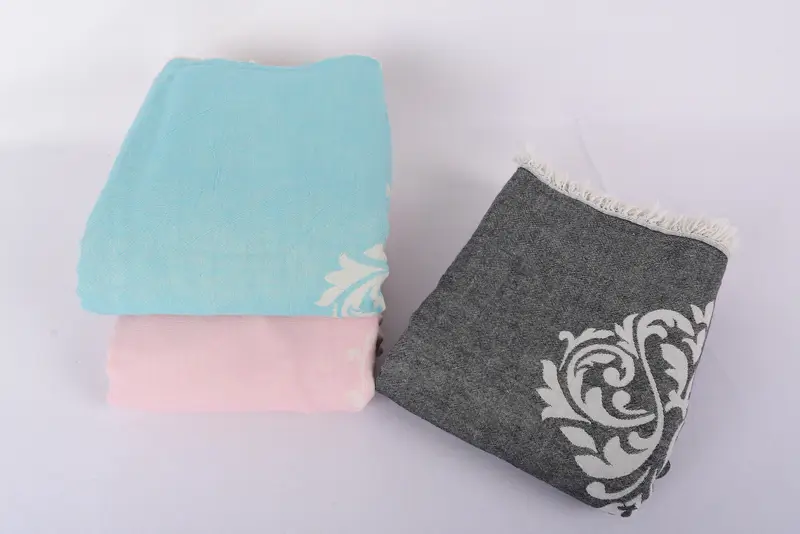 Personalized Gifts, Aesthetic Blanket, 96x76 Cotton Baroque Towel, Throw Blanket, Summer Gift, Bachelorette Party Favors, Bachelorette Large Towel - 7