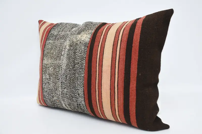 Accent Throw Pillow, Sofa Pillow, Pillow for Sofa, Cushion, Handmade Pillow Case, Home Decor Pillow, Boho Pillow Sham Cover, 20x28 Red Pillow Case - 4