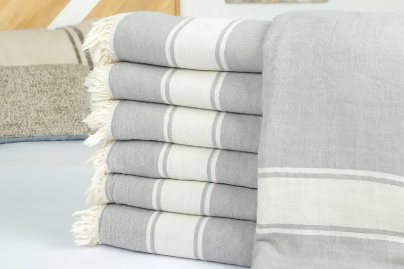 Wedding Favors, Bohemian Bedspread, Woven Throw Blanket, Halloween Blanket, 70x60 Cotton Striped Towel, Throw Blanket Couch, Turkish Towel Blanket - 2