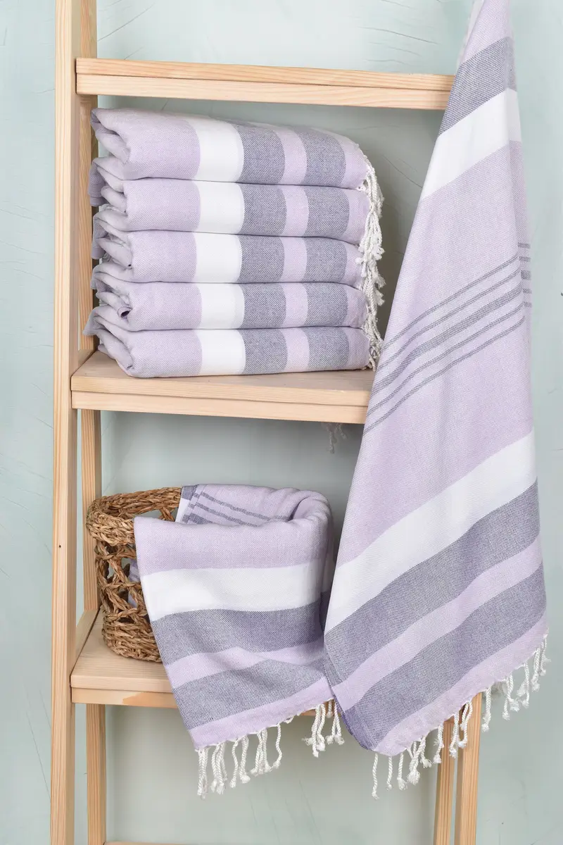 Soft towel, Bachelor Bachelorette Party Favors, Turkish Towel USA, Birthday Gift, Florida Bachelorette Party Favors, 70x40 Cotton Striped Towel - 3