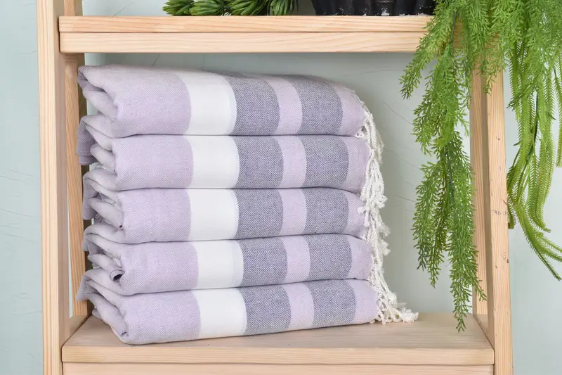 Soft towel, Bachelor Bachelorette Party Favors, Turkish Towel USA, Birthday Gift, Florida Bachelorette Party Favors, 70x40 Cotton Striped Towel - 1