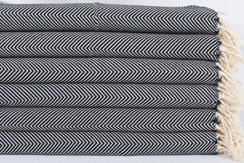 Geschenk für sie, Bulk -Auftragstuch, Weihnachtsgeschenk, kleine Badetücher, Geschenke für ihn, 40x20 Baumwoll -Fischgrätenhandtuch, Badezimmertücher, türkisches Geschirrtuch - 3