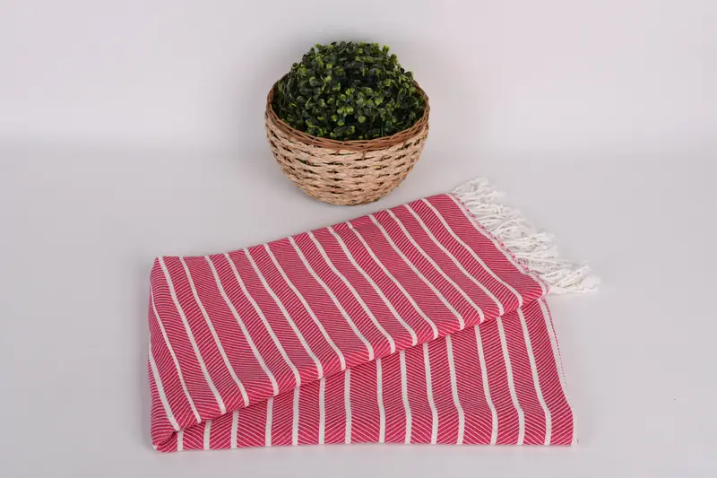 Personalized Turkish Towel, 70x40 Bamboo Herringbone Towel, Holiday Towel, Bachelorette Party Gift, Gym Towel, Christmas Favors, Best Beach Towel - 4