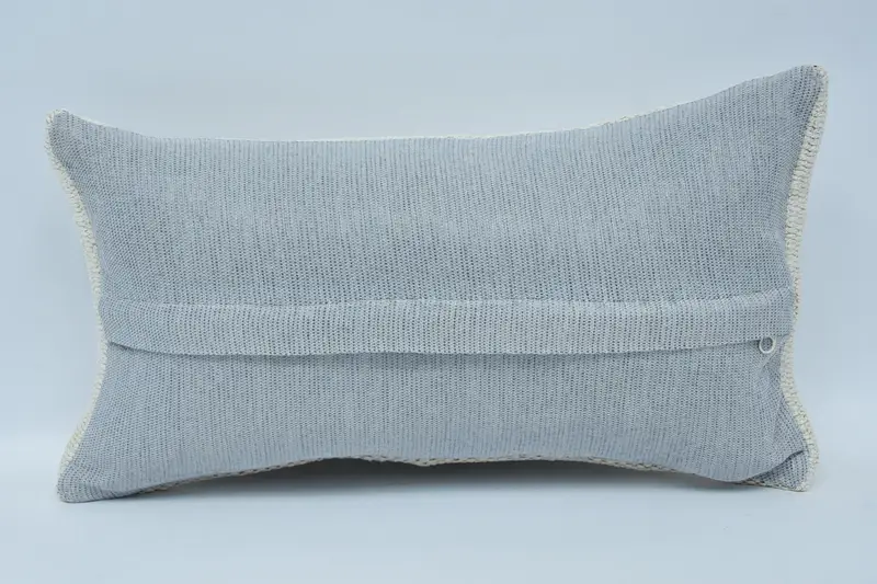 Pillow for Couch, 8x16 Beige Cushion, Interior Designer Pillow, Hippie Throw Pillow Sham, Turkish Kilim Pillow, Cushion Cover - 6