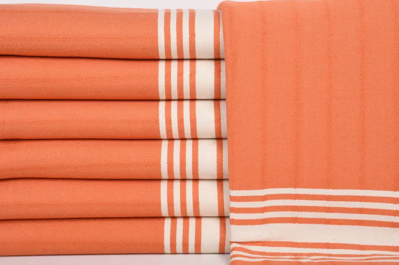 Monogrammed Beach Towel, Embroidered Turkish Towel, 64x36 Cotton Striped Towel, Bachelorette Party Favors, Absorbent Turkish towel, Christmas Favors - 1
