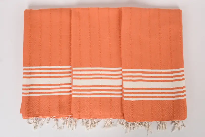 Monogrammed Beach Towel, Embroidered Turkish Towel, 64x36 Cotton Striped Towel, Bachelorette Party Favors, Absorbent Turkish towel, Christmas Favors - 7