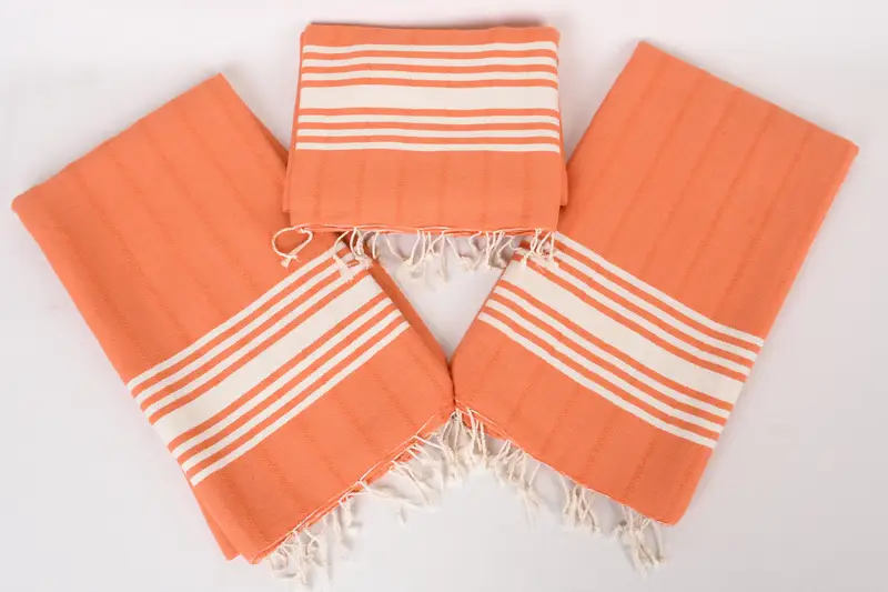 Monogrammed Beach Towel, Embroidered Turkish Towel, 64x36 Cotton Striped Towel, Bachelorette Party Favors, Absorbent Turkish towel, Christmas Favors - 6