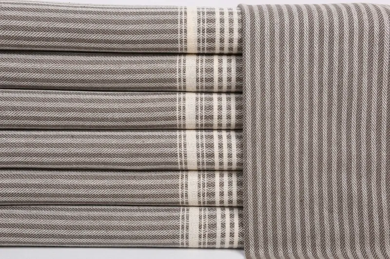 Custom Gifts, 40x18 Cotton Striped Towel, Gifts For Him, Home Decor Gifts, Personalized Gift, Turkish Tea Towel, Wedding Favors, Gym Towel - 1