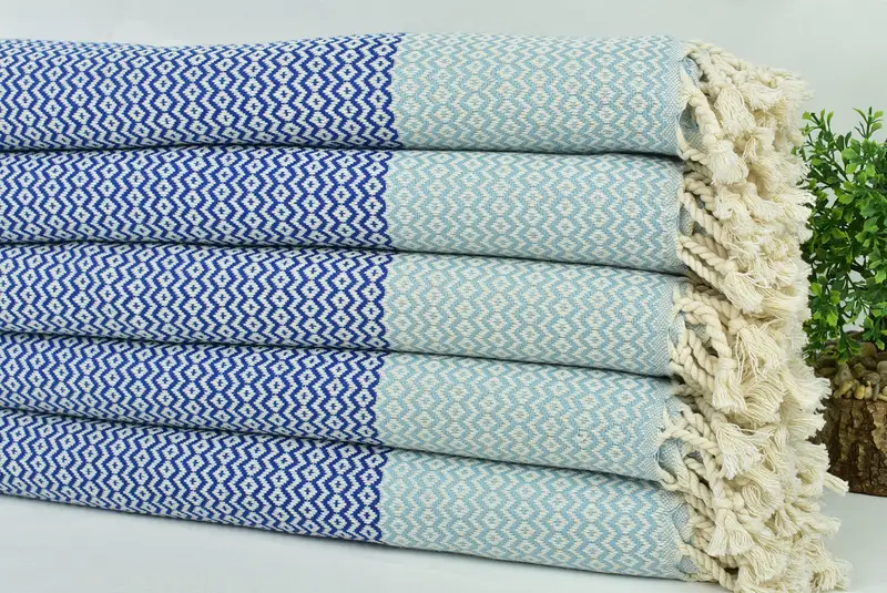 Regalo personalizado, toalla turca grande, toalla turca EE. UU., Toalla de playa turca de algodón de secado rápido, Favor de soltera, toalla de diamante de algodón 70x40 - 3