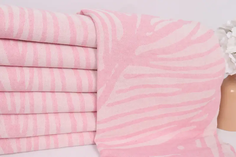 Pool Towels, 70x40 Cotton Floral Design Towel, Best Friend Christmas Gift, Best Beach Towel, Wedding Gift, Absorbent Turkish towel, Decorative Towel - 3
