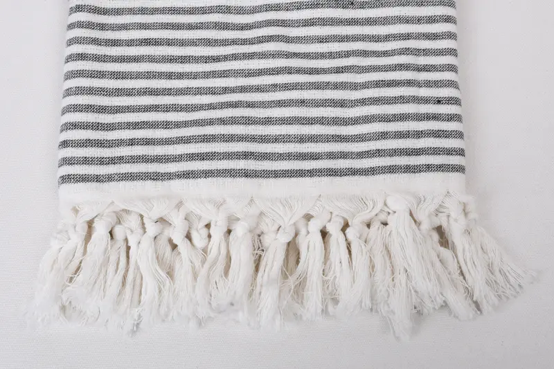 Soft towel, 68x40 Cotton Striped Terry Towel, Bridal Gifts, Turkish Bath Towel Set, Bridal Shower Favors, Wedding Gifts Towel, Girls Weekend Favors - 3
