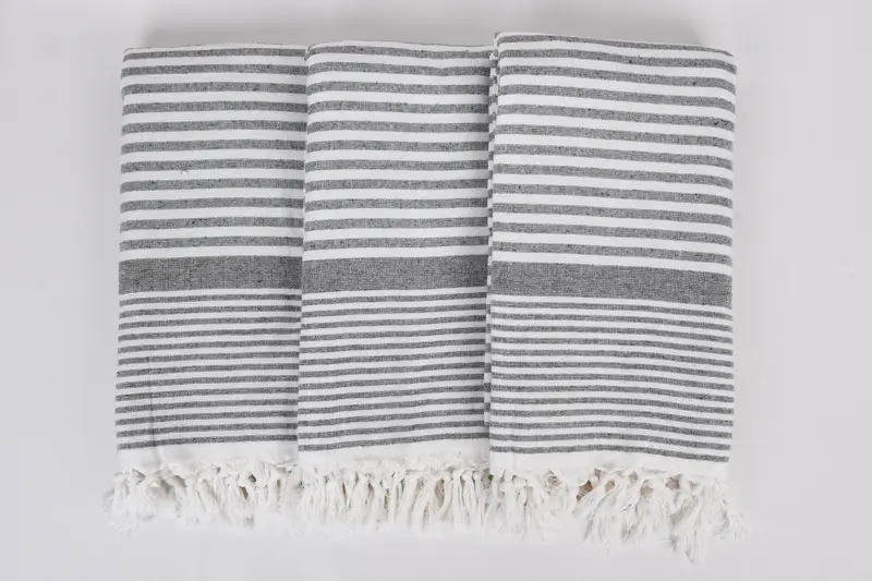 Soft towel, 68x40 Cotton Striped Terry Towel, Bridal Gifts, Turkish Bath Towel Set, Bridal Shower Favors, Wedding Gifts Towel, Girls Weekend Favors - 7