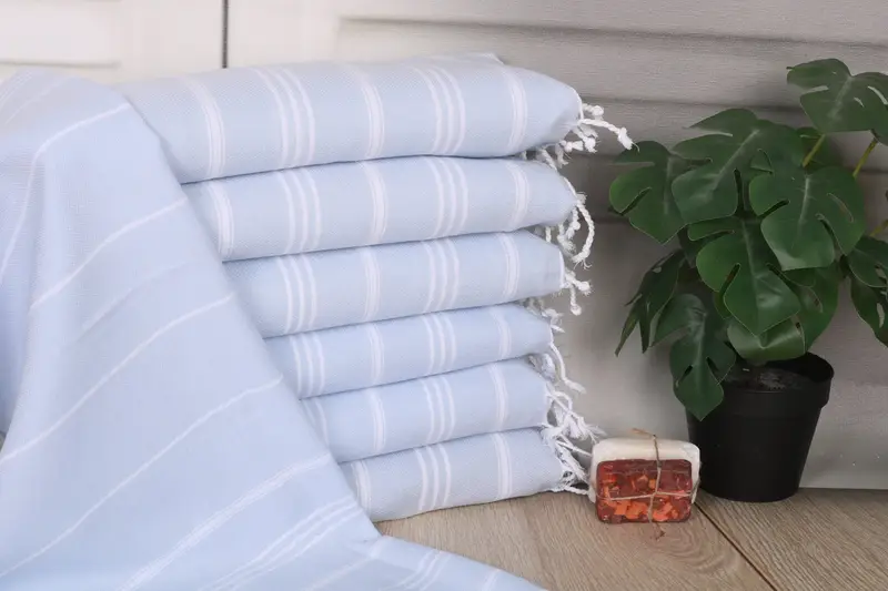 Embroidery Towel, Wedding Gift, Gift For The Home, 40x24 Cotton Striped Towel, Monogram Hand Towel, Home Gift, Turkish Hand Towel, Bachelor Towel - 1