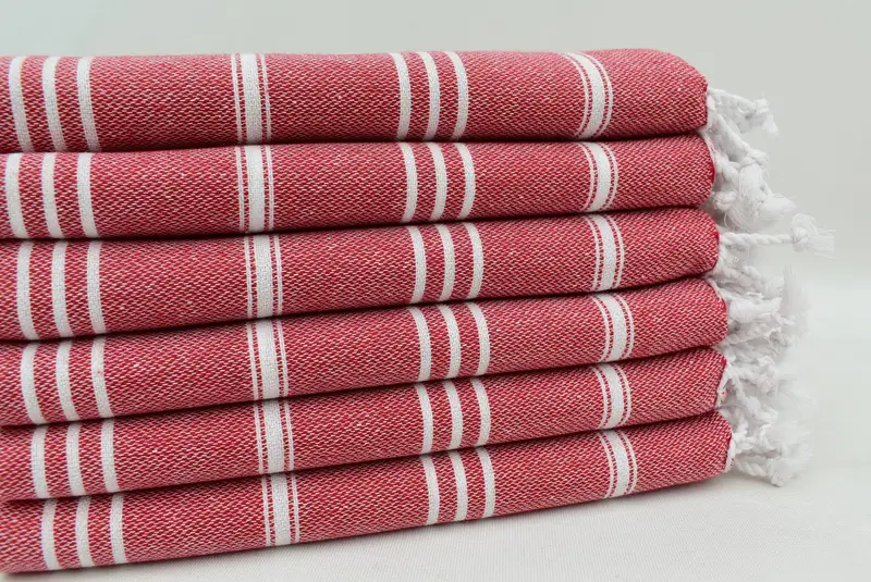 Bridal Shower Gift, Custom Hand Towel, Guest Towel, Turkish Tea Towel, Boyfriend Christmas Gift, 40x24 Cotton Striped Towel, Personalized Hand Towel - 4