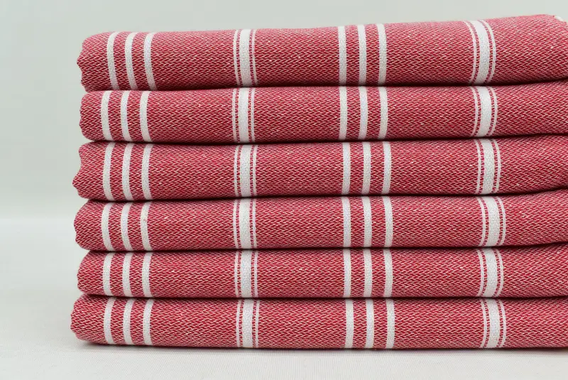 Bridal Shower Gift, Custom Hand Towel, Guest Towel, Turkish Tea Towel, Boyfriend Christmas Gift, 40x24 Cotton Striped Towel, Personalized Hand Towel - 6