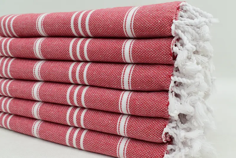 Bridal Shower Gift, Custom Hand Towel, Guest Towel, Turkish Tea Towel, Boyfriend Christmas Gift, 40x24 Cotton Striped Towel, Personalized Hand Towel - 5